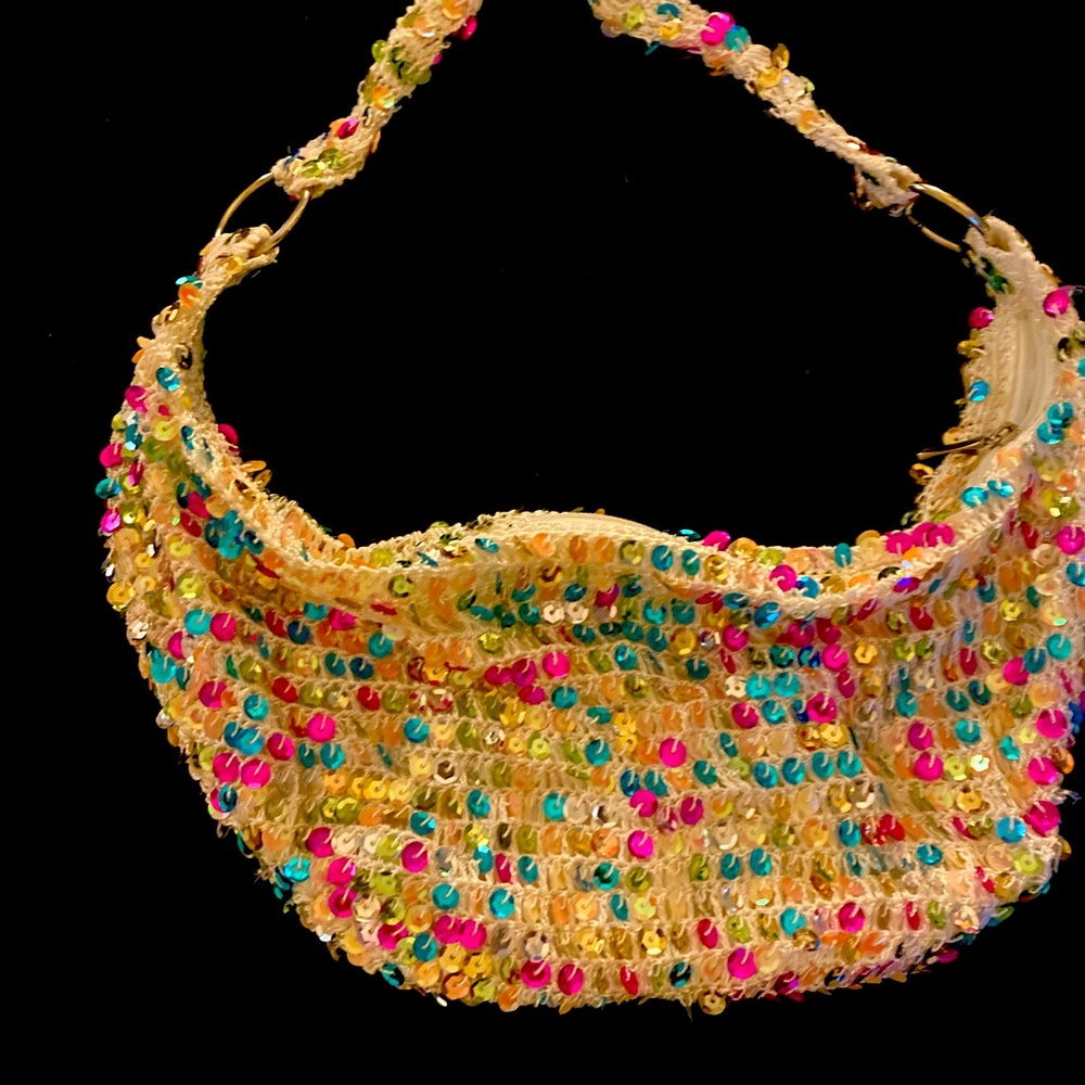 Great Gatsby 13 Colorful Sequin Shoulder Bag